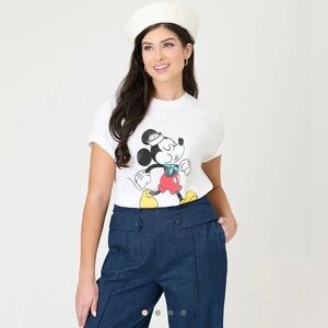 Disney - Unique Vintage | Sailor Mickey Graphic Tee | L 10/12  |NWT | Unisex